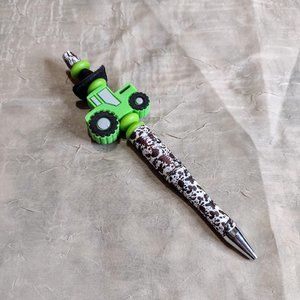 Handcrafted Tractor Ballpoint Pen